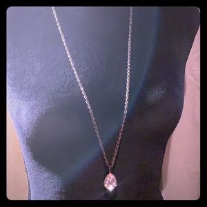 Gunmetal chain with Pedant